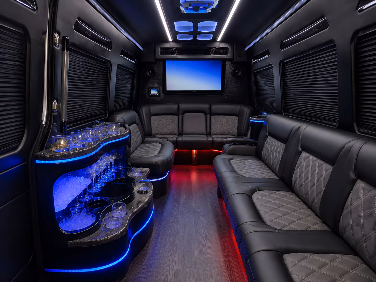 bus rental options for goodyear trips