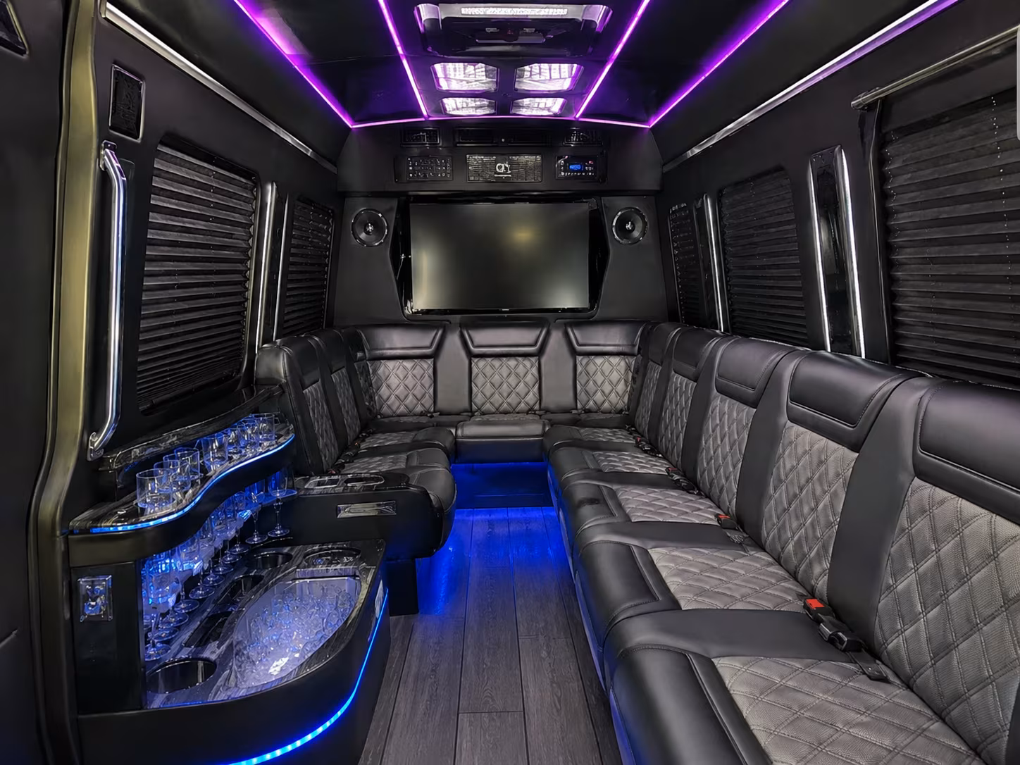 goodyear sporting event transportation onboard seating