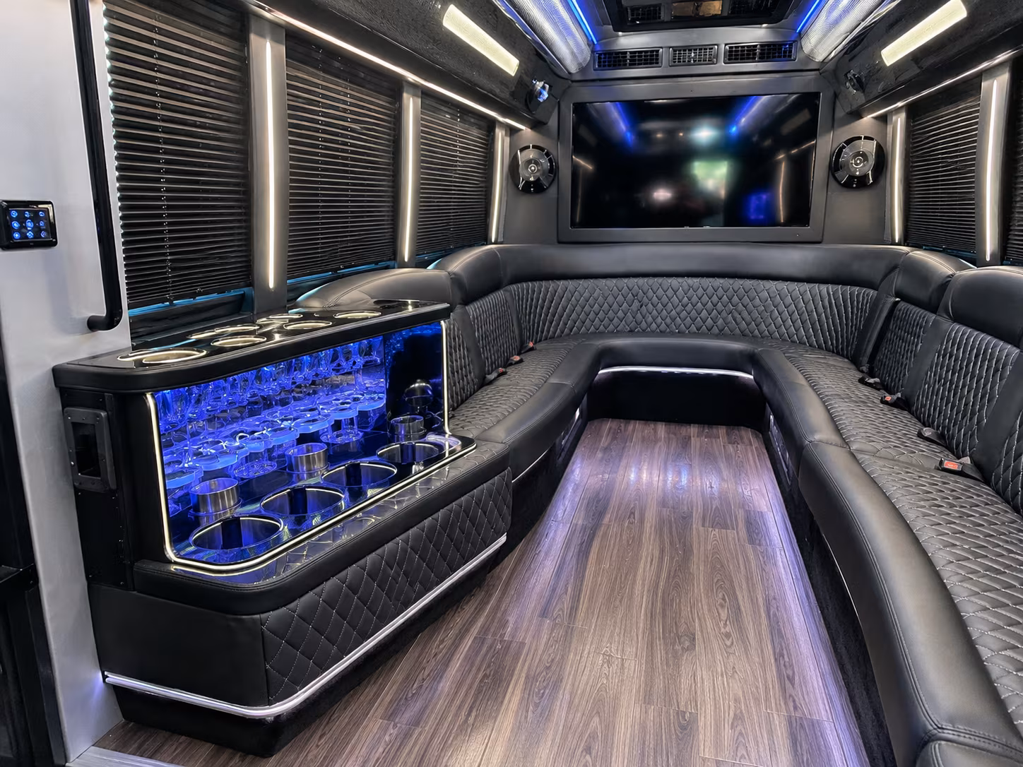 quinceanera sweet 16 party bus rental