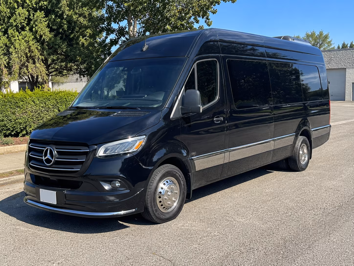 sprinter van with driver